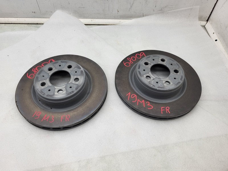 ⭕ 2017-2023 Tesla Model 3 M3 Front PAIR Left & Right Brake Disc Rotor Assembly