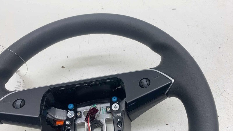 ⭕ 2024 2025 Tesla Model 3 Steering Wheel Leather Black Heated Assy 173