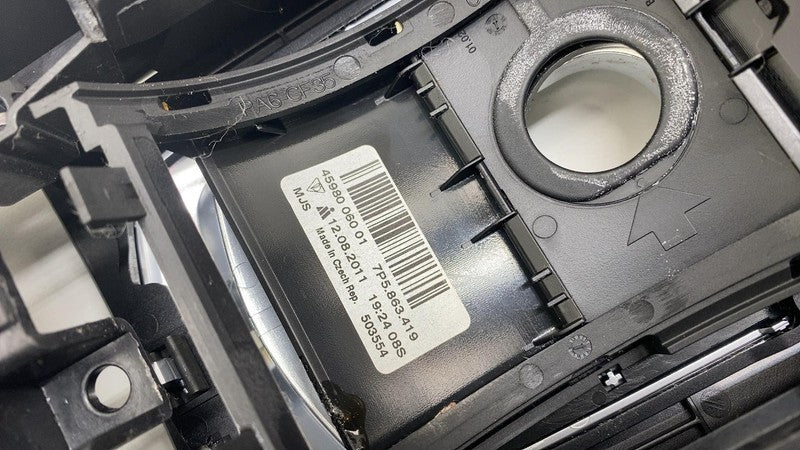 7P5863419 2011-2017 Porsche Cayenne Front Center Console Switch Control Panel Trim Black