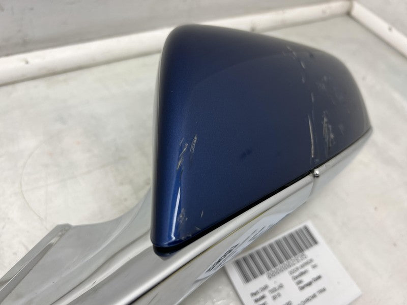 1041317-00-A ⭕ 12-15 Model S Left Exterior Rear View Door Mirror LH Blue - PPSB 1041317-00-A