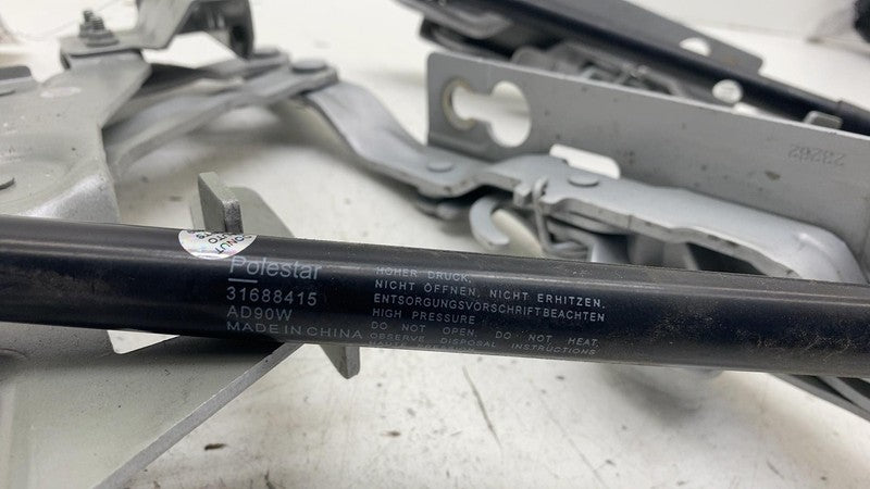 31688415 ⭕ 2021-2023 Polestar 2 PAIR Front Left & Right Hood Bonnet Hinge w/ Shock Strut
