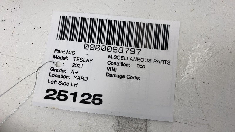 ⭕ 16-23 Tesla Model X Rear Left C-Pillar Lower Trim Trunk Finisher 107