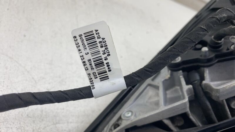 Does not apply 2011-2014 Mercedes-Benz E350 Front Right Exterior Rear View Door Mirror RH White