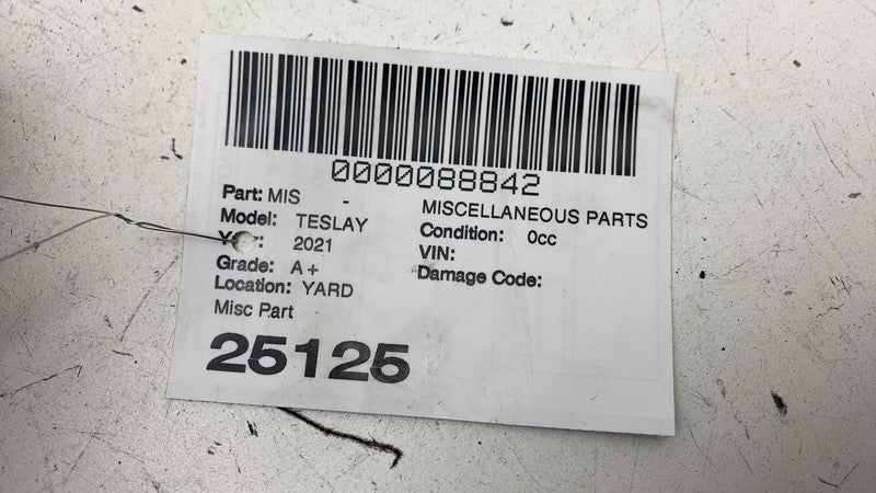 ⭕ 2020-2024 Tesla Model Y MY Rear End Body Trunk Frame Panel Black Ass