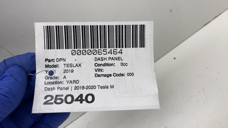 ⭕ 16-20 Model X Dashboard Instrument Panel Interior Dash Trim Cover 10