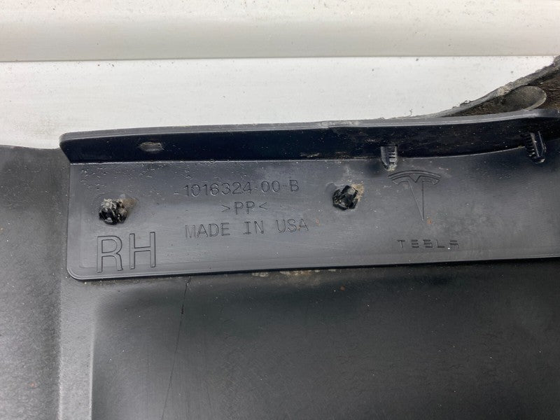 ⭕ 12-15 Model S MS Rear Bumper Lover Valance Diffuser Splash Shield 60