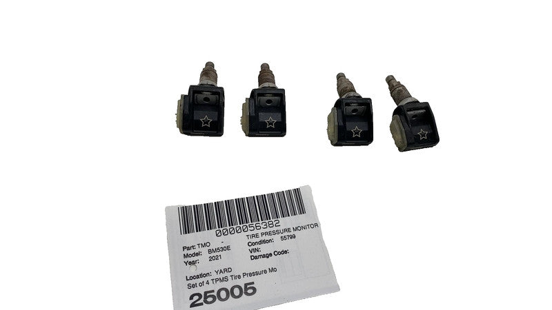 BMW 530E (Set of 4x) Tire Pressure Monitoring Sensor TPMS 6887140-03