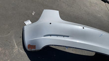 ⭕ 2017-2022 Tesla Model 3 M3 Rear Bumper Cover Multi-Coat Pearl Assy White PPSW