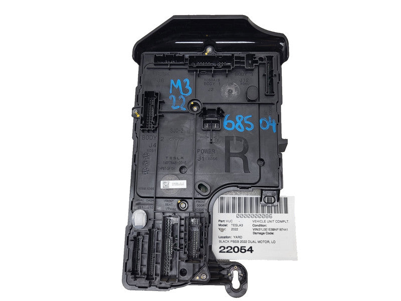 ⭕ 20-23 Tesla Model 3 Right Low Voltage Electronic Control Module 1567