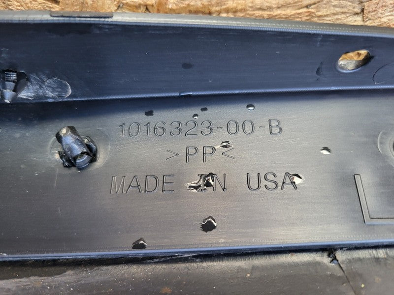 6008180-00 ⭕ 12-15 Model S MS Rear Bumper Lower Valance Diffuser Splash Shield 1016323-00-B