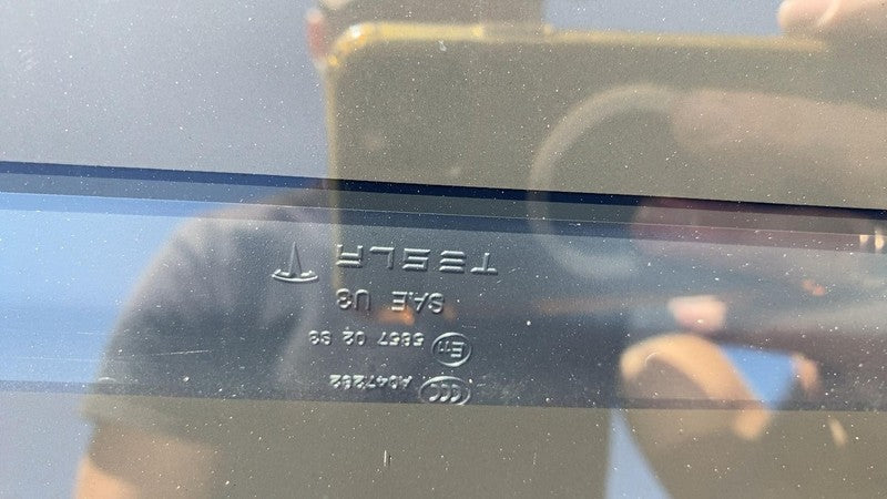 ⭕ 2012-2015 Tesla Model S Rear Trunk Liftgate Hatch Panel w/ Window Gl