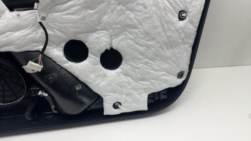 ⭕ 16-20 Tesla Model X Front Driver Side Interior Door Panel Trim Card 