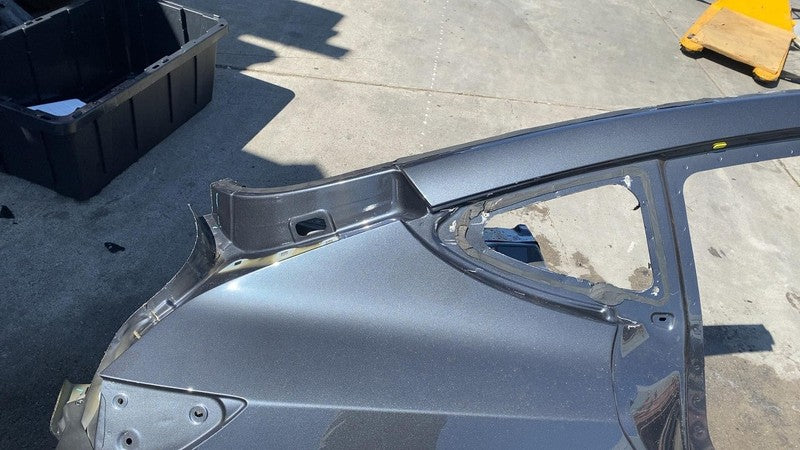 ⭕ 2017-2020 Tesla Model 3 Rear Right Quarter Panel Structural Cut Out Gray PMNG