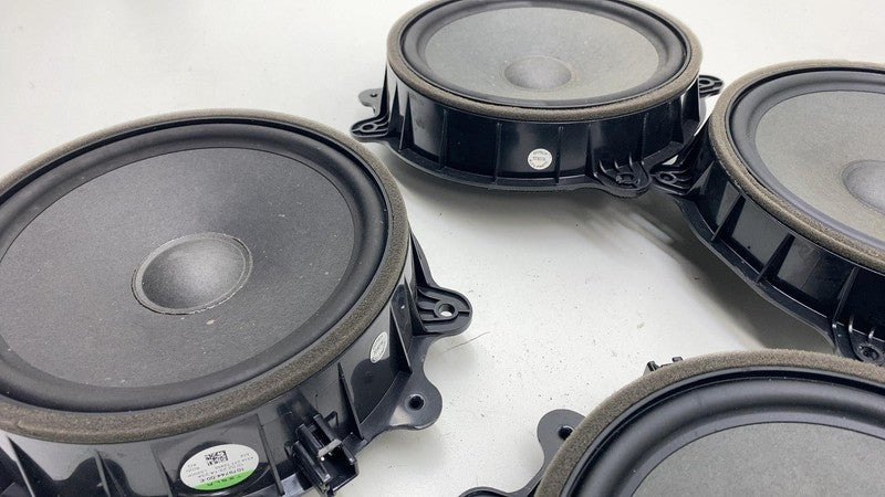 107974400E 2017-2024 Tesla Model 3 Y M3 MY SET of Door Audio System Woofer Speaker (4x) OEM