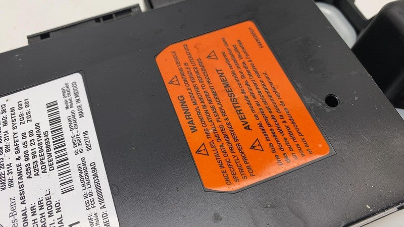 A 253 901 23 00 16-19 Mercedes-Benz GLE350 Power Inverter & Emergency Communication Module Assy