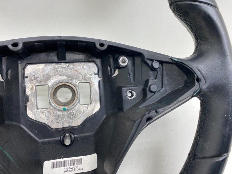 ⭕ 2012-2020 Tesla Model S Driver Steering Wheel Black Assembly OEM 100