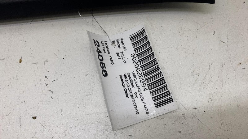 ⭕ 2016-2020 Tesla Model X Rear Passenger Side Rear Door Sill Trim Panel Right RH