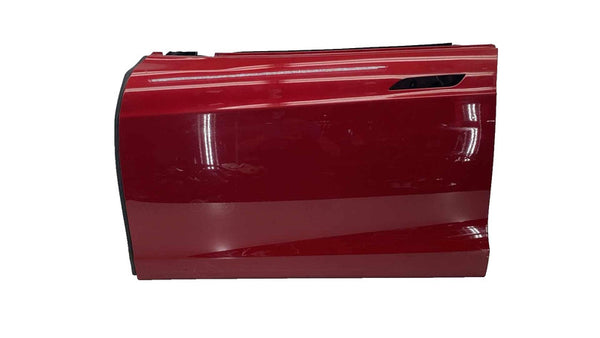 ⭕ 12-15 Tesla Model S Front Driver Side Door Shell Panel Left Assembly Red PPMR