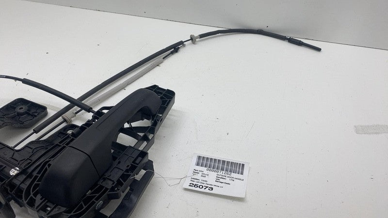 68569671AA ⭕ 2019-2025 Ram 1500 Rear Left Exterior Door Handle Outer w/ Actuator LH White