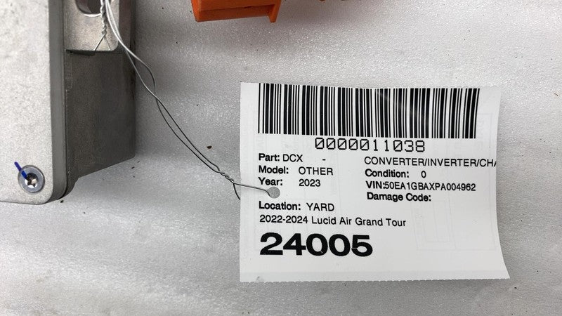 P11-H51100-02 ⭕ 2022-2024 Lucid Air Grand Touring DC/DC Converter Assembly P11-H51100-02