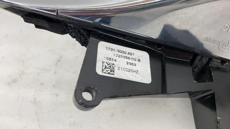 ⭕ 2012-2015 Tesla Model S MS Left Rear View Door Mirror RH White PPSW 