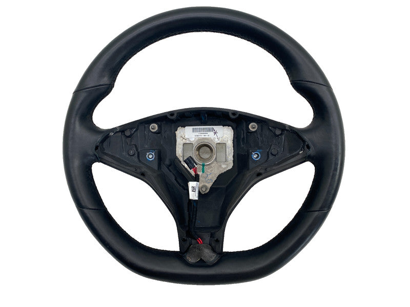 ⭕ 2012-2020 Tesla Model S X Driver Steering Wheel Black Assembly 1036774-00-D