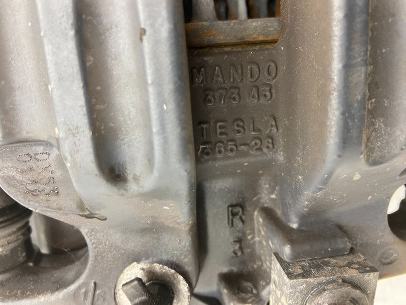 ⭕ 12-20 Tesla Model S MS Rear Right Spindle Knuckle & Wheel Hub Rotor 