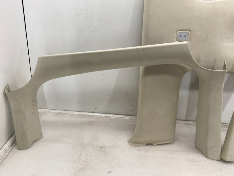 105392107J 2016-2020 Tesla Model X SET of Ceiling Headliner Door Trim + B + C-Pillar Panel