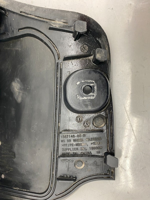 ⭕ 2021-2025 Tesla Model S Rear Left Wheel Fairing Molding Cover OEM 15