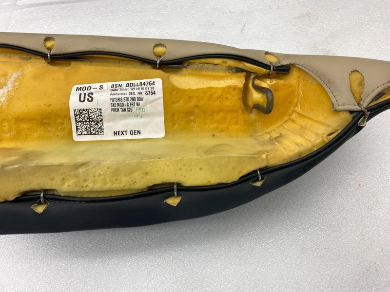 BOLL84764 ⭕ 2012-2020 Tesla Model S MS Rear Left 2nd Row Seat Bolster Cushion Cover Tan LH