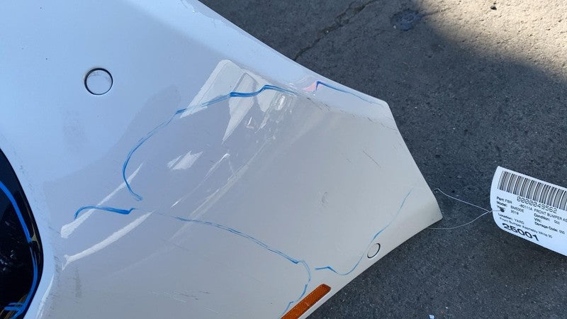 2018-2020 BMW 530e Front Bumper Cover Assy w Park Sensor & Park Light  White 300