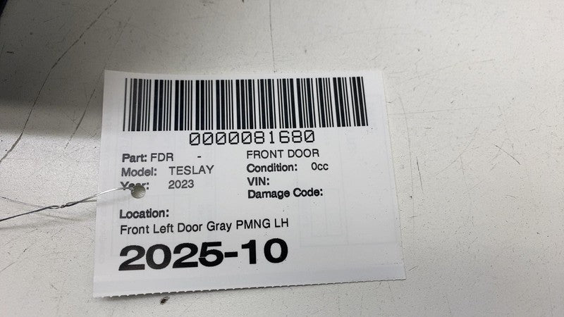 ⭕ 2020-2024 Tesla Model Y Front Driver Side Door Shell Panel Left LH G