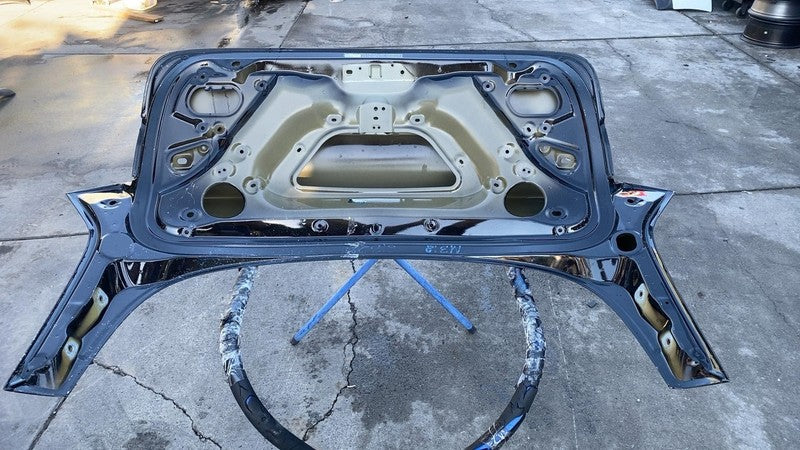 2017-2020 Tesla Model 3 M3 Rear Trunk Decklid Shell Panel Assembly Black - PBSB