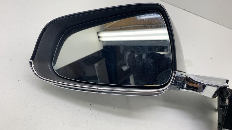 ⭕ 12-15 Model S Front Left Exterior View Door Mirror Black - PMBL 1041