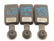 ⭕ 12-20 Tesla Model S MS SET of Rear & Middle Seat Belt Buckle 1005269-00-B x3