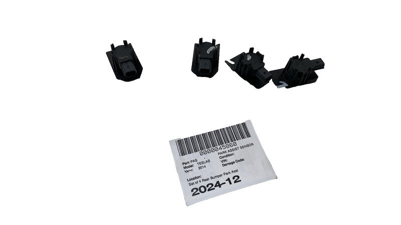 ⭕ 2012-2015 Tesla Model S Rear Bumper Park Assist Sensor1014388-08-A (Set of 4)