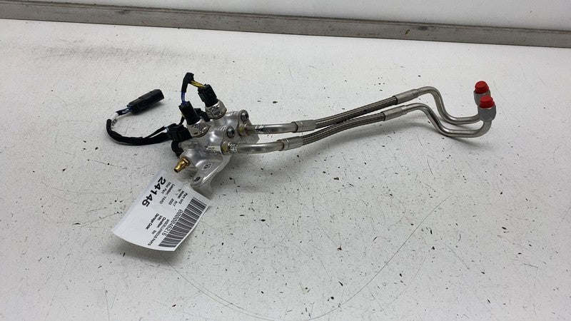 PT00003133G 22-24 Rivian R1T Hydraulic Suspension Valve Block w/ Hose Tube Pipe PT00003133-G