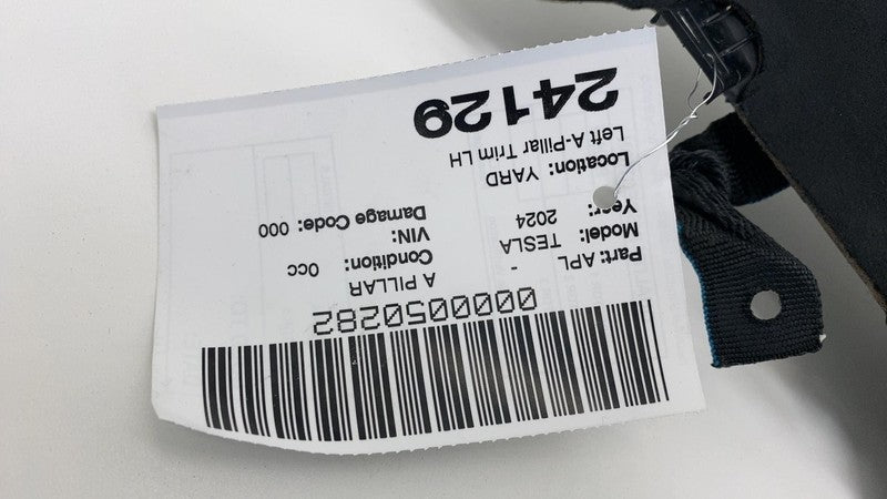 2024 Tesla Cybertruck Front Passenger Side A-Pillar Cover Panel Trim R