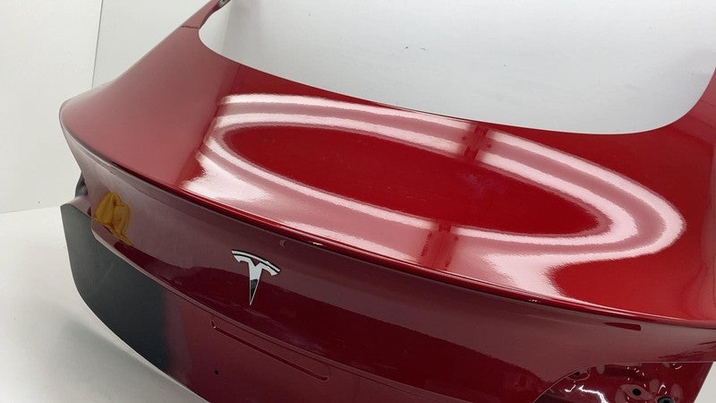⭕ 2017-2020 Tesla Model 3 M3 Rear Trunk Decklid Shell Panel Assembly Red PPMR
