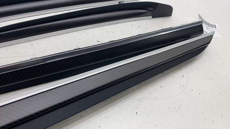 ⭕ 21-23 Model X Front & REAR Door CARBON FIBER TRIM 1661564-00-C / 164