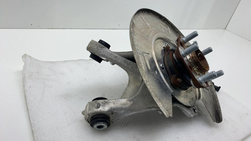 104412300B 2017-2023 Tesla Model 3 Rear Left Suspension Knuckle Spindle w/ Shield & ABS RWD