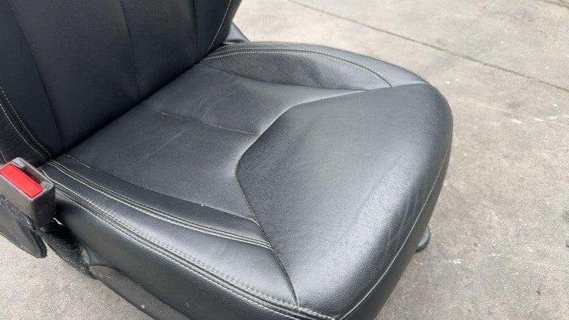 ⭕ 11-17 Jeep Wrangler Front Driver Side 1st Row Bucket Seat Black Leather Left