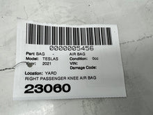 2021-2023 Tesla Model S X Plaid Front Right Passenger Knee Airbag BLACK w/ Trim