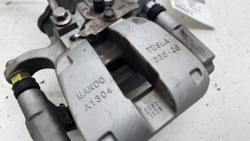 ⭕ 2017-2025 Tesla Model 3 Rear Right Caliper + Brake Hose Line BASE 10