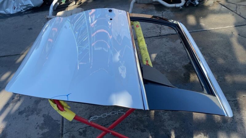 ⭕ 2017-2024 Chrysler Pacifica Rear Driver Sliding Door Shell Panel Left LH White