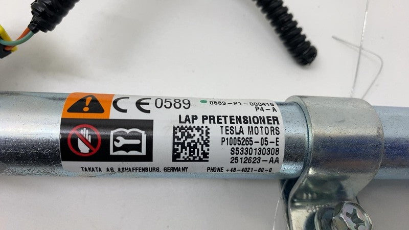 12-20 Tesla Model S Front Right Lap Pretensioner 16-20 Tesla Model X F