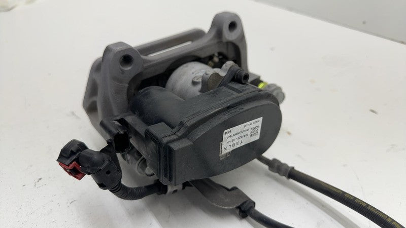 1044623-00-H ⭕ 2017-2025 Tesla Model 3 Rear Left Caliper w/ Brake Line Hose BASE 1044623-00-H