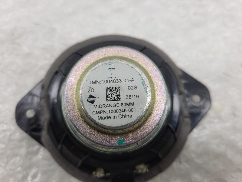 1004833 01 A ⭕ 2012-2020 Tesla Model S MS X MX Audio Speaker Mid Range 80MM Assy 1004833-01-A