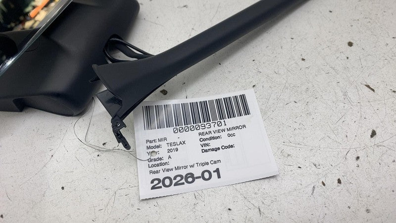 ⭕ 16-20 Model X MX Front Windshield Rear View Mirror Triple Camera 108