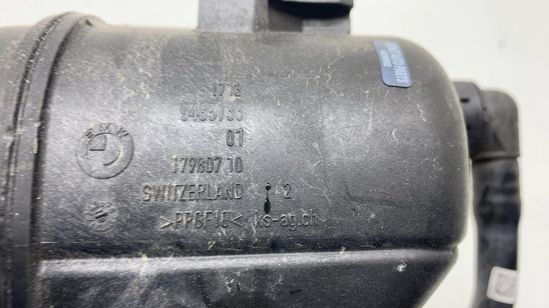 17139485733 2018-2020 BMW 530e G30 Engine Radiator Overflow Expansion Tank Reservoir w/ Hose